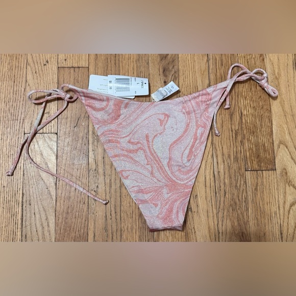 L*Space Lennox Metallic Side Tie Swim Bottom - Picture 5 of 5